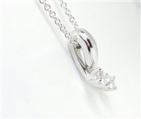 Collana Recarlo Donna Eternity in Oro bianco Diamante 0.35 Ct P02CO341 - P02CO341